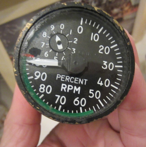 Aircraft indicator tachometer - indicator,