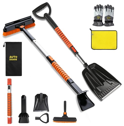 Snow shovel brush - 7-in-1,