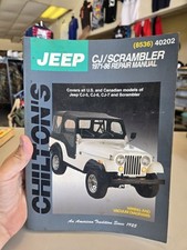 Jeep CJ/Scrambler, 1971-86