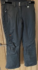 Iguana Ski Snow Pants Insulated Trousers Women’s 40 Grey/green used twice