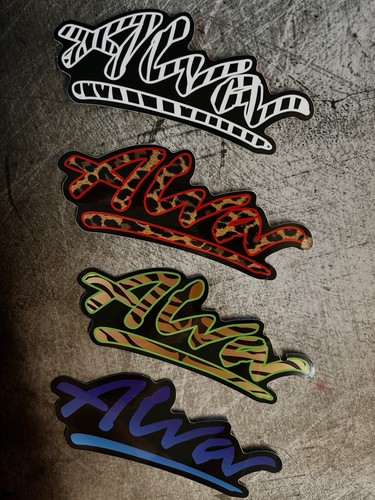 Alva sticker skateboard - alva,