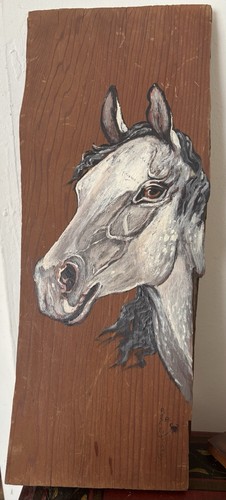 Horse painting rosalie - painting, by