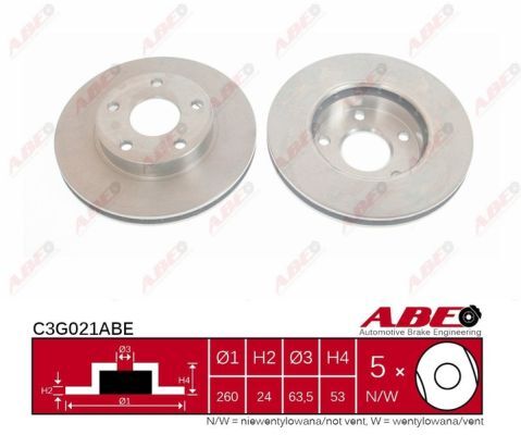 New brake disc - brake, for
