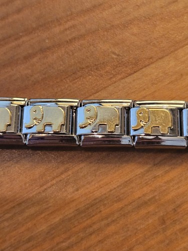 9mm italian charm - 9mm, golden