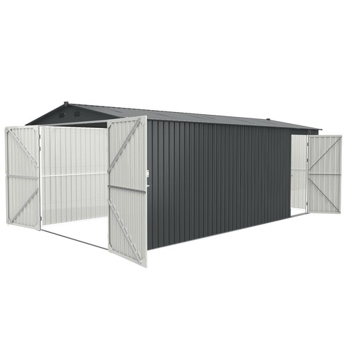 20x10 outdoor storage shed - 20x10, ft
