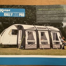 kampa rally air pro 390 awning used. good condition,bought 2016