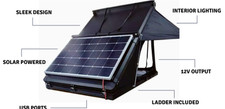 Roof Top Tent with Solar Panel