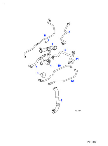 Jaguar hose xkr s 5 - jaguar, 5.0