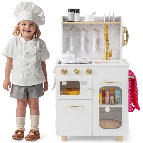 Kids kitchen set pretend play - pretend,