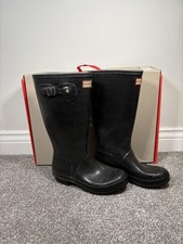 Womens Hunter Wellies Black