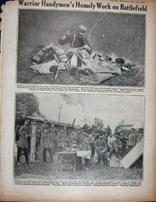 Original Old Antique Print