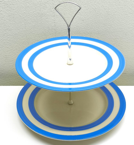 Green cornishware blue two - blue,