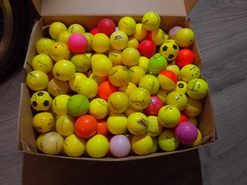Coloured golf balls used - 50,