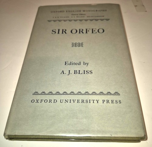 Tolkien sir orfeo - tolkien,,