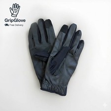 Steeds Black Riding Gloves with grip Medium sized