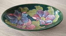 Moorcroft Clematis Oval Bowl