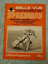 BELLE VUE SPEEDWAY 1980