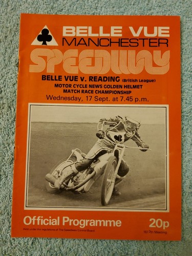 Belle vue speedway 1980 - vue,