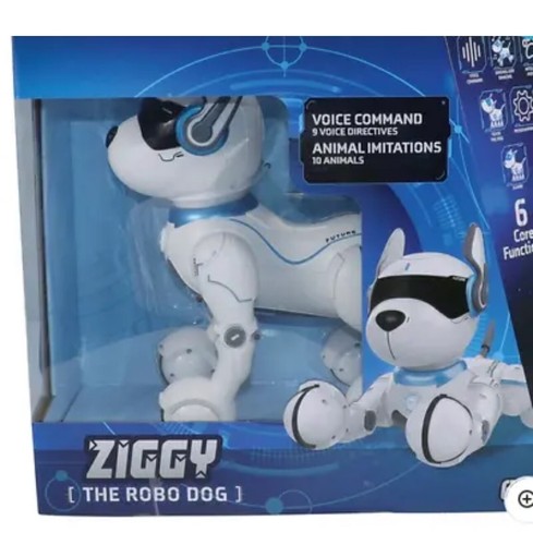 Ziggy the robo dog - the, ….