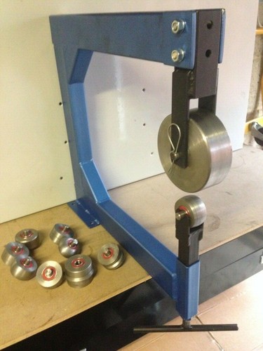English wheel with - english, anvils