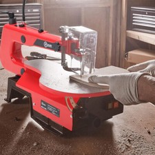 405mm Variable Speed Scroll Saw Machine With LED Light & Dustproof Plastic Cover