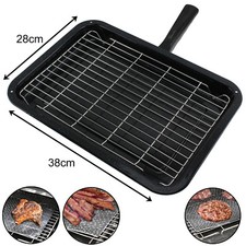 Single Handle Enamelled Grill