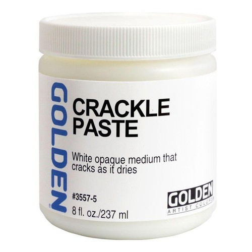 Golden crackle paste - crackle, (237ml)