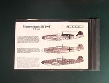 MSAP Decals 1/48 4802: Messerschmitt Bf109F Part 1