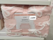 DOUBLE SIZE Primark sherpa bow