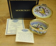 Boxed Ltd Ed Moorcroft Enamels