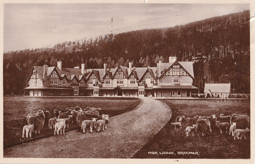 Vintage postcard mar lodge - vintage,