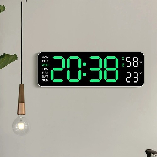 Desk wall clock - wall, alarm