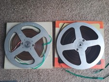 Reel To Reel Metal Master Tapes X 2. Emi Tape 8.25 Inch