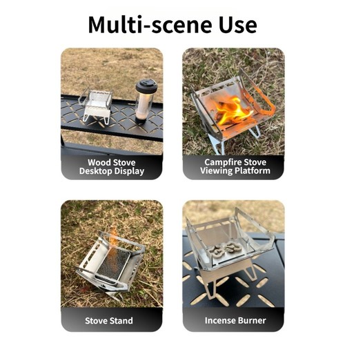 Portable fuel burner stand - portable,