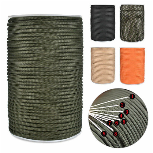 100m paracord strand camping - 100m, 9