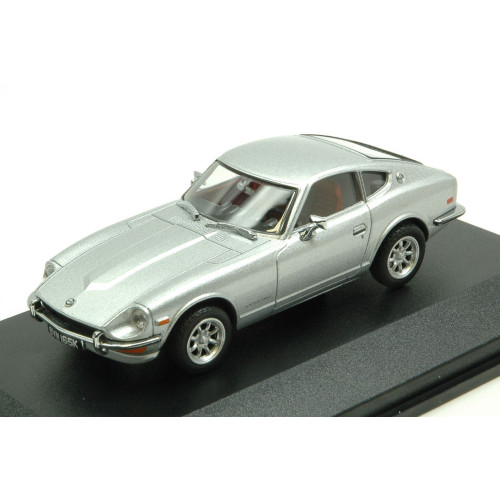 1970 datsun 240 silver 43 - silver, 1:43