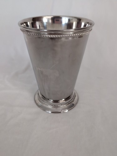 Silver mint julep cup goblet - cup,