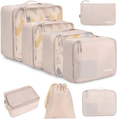 8pc packing cubes set - 8pc,