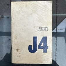 1971 Austin-Morris/British Leyland J4 Van & Pick-up Drivers Handbook