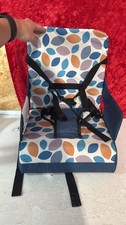 On-The-Go Kids Booster Seat  Portable High Chair with Handy Storage Compartment