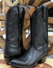Vintage Lucchese Classic Black