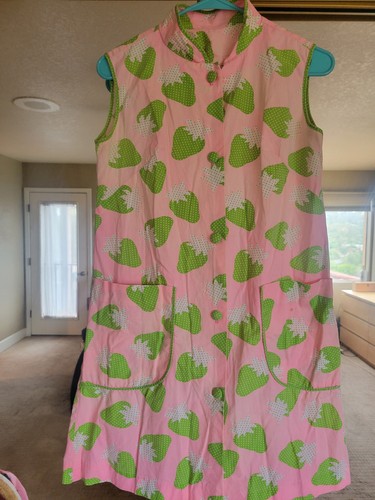 Psychedelic 60s pink and lime - and,