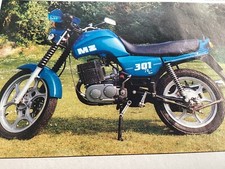 MZ SAXON 301 251 Fun MOTORCYCLE ARTICLE