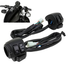 1'' Handlebar Switch Control For Harley Sportster Dyna Softail V-Rod 1996-2012