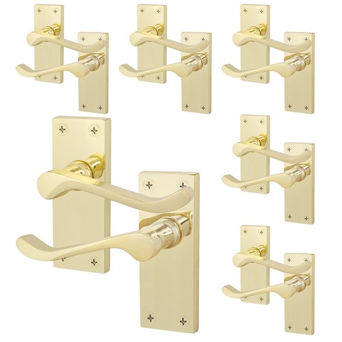 Polished brass victorian - brass,
