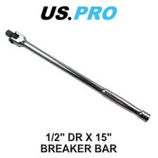 US PRO Tools 1/2 Dr Power Breaker Bar 15" 1578