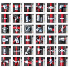 34MM Q 2 Tube Clamps Pipe