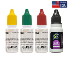 10K 14K 18K Gold Test