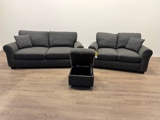 Lisbon Fabric 2 Seater + 3