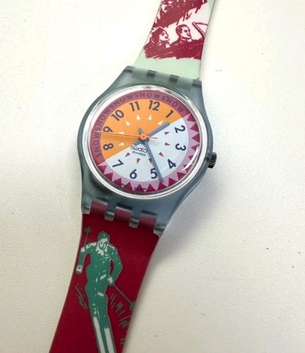 Vintage 1992 swatch watch - vintage,